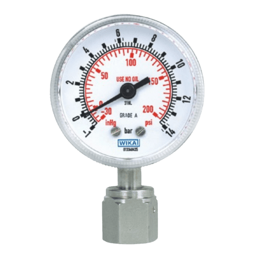 Bourdon tube pressure gauge UHP – Model 230.15