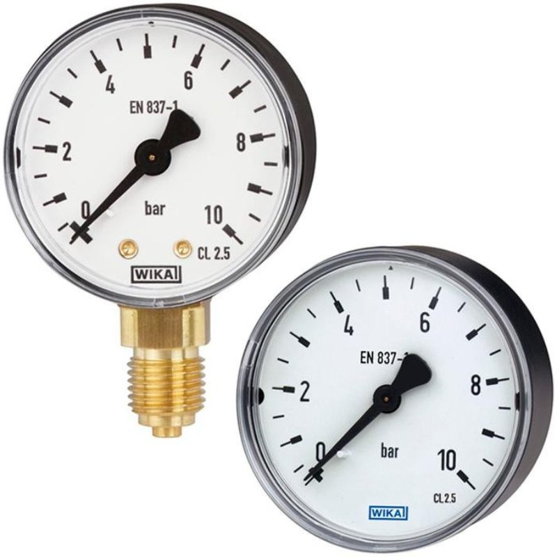 Bourdon Tube Pressure Gauge, copper Alloy