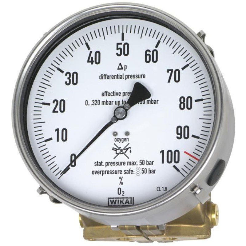 Differential pressure gauge